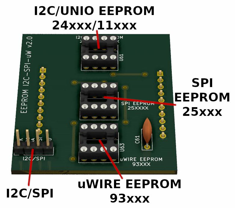 EEPROM expansion board